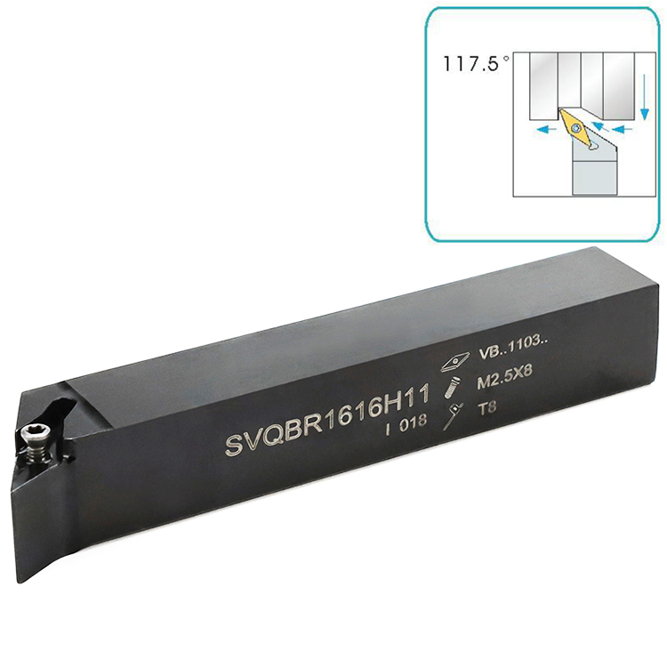 Sandhog CNC खराद मशीन कटिंग टूल होल्डर Tungsten Carbide Insert टर्निंग टूल्स